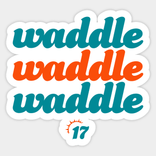 Waddle, Waddle, Waddle Sticker